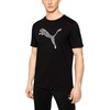 Puma Marškinėliai Vyrams Cat Basic Tee Juodas