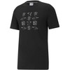Puma Marškinėliai Vyrams Elevate Graphic Tee Cotton Juodas