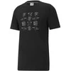 Puma Marškinėliai Vyrams Elevate Graphic Tee Cotton Juodas