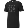 Puma Marškinėliai Vyrams Elevate Graphic Tee Cotton Juodas