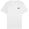 Puma Marškinėliai Vyrams Ess 2 Color Small No. 1 Logo Tee Baltas 684717 02
