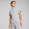 Puma Marškinėliai Vyrams Ess Elevated Tee Pilkas 684726 04