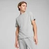 Puma Marškinėliai Vyrams Ess Elevated Tee Pilkas 684726 04