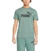 Puma Marškinėliai Vyrams Ess Heather Tee Žalias 586736 50