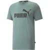 Puma Marškinėliai Vyrams Ess Heather Tee Žalias 586736 50