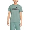 Puma Marškinėliai Vyrams Ess Heather Tee Žalias 586736 50