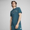 Puma Marškinėliai Vyrams Ess+ Logo Lab Gradient Juodas 682859 22