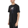 Puma Marškinėliai Vyrams Ess Logo Lab Summer Tee Juodas 692031 01