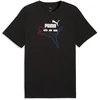 Puma Marškinėliai Vyrams Ess Logo Lab Summer Tee Juodas 692031 01