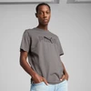 Puma Marškinėliai Vyrams Ess Logo Lab Tee Pilkas 684667 79