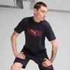 Puma Marškinėliai Vyrams Ess Logo Lab Tee Juodas 684667 16