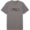 Puma Marškinėliai Vyrams Ess Logo Lab Tee Pilkas 684667 79
