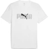 Puma Marškinėliai Vyrams Ess Logo Lab TeeWhite 684667 02