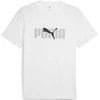 Puma Marškinėliai Vyrams Ess Logo Lab TeeWhite 684667 02