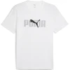 Puma Marškinėliai Vyrams Ess Logo Lab TeeWhite 684667 02