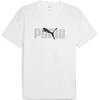 Puma Marškinėliai Vyrams Ess Logo Lab TeeWhite 684667 02