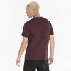 Puma Marškinėliai Vyrams Ess Logo Tee Bordo