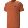 Puma Marškinėliai Vyrams Ess Logo Tee Oranžinis 586669 94