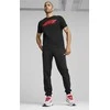 Puma Marškinėliai Vyrams F1 Ess Logo Tee Juodas Raudona 625851 01