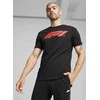 Puma Marškinėliai Vyrams F1 Ess Logo Tee Juodas Raudona 625851 01