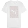 Puma Marškinėliai Vyrams Graphics Baltas 684825 02