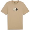 Puma Marškinėliai Vyrams Graphics Execution Tee rusvai gelsvas 680183 83