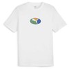 Puma Marškinėliai Vyrams Graphics Execution Tee Baltas 680183 02