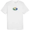 Puma Marškinėliai Vyrams Graphics Execution Tee Baltas 680183 02