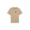 Puma Marškinėliai Vyrams Graphics Execution Tee rusvai gelsvas 680183 83