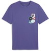 Puma Marškinėliai Vyrams Graphics Icon Tee Violetinė 684829 46