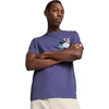 Puma Marškinėliai Vyrams Graphics Icon Tee Violetinė 684829 46