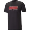 Puma Marškinėliai Vyrams Graphics Puma Wording Juodas 674475 01