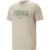 Puma Marškinėliai Vyrams Graphics Retro Tee Granola Kreminis 674486 88
