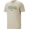 Puma Marškinėliai Vyrams Graphics Retro Tee Granola Kreminis 674486 88