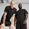 Puma Marškinėliai Vyrams M Tad Essentials Heather Juodas 525920 01