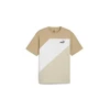 Puma Marškinėliai Vyrams Power Colorblock Tee Kreminis Baltas 678929 83