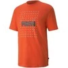 Puma Marškinėliai Vyrams Reflective Graphic Tee Oranžinis