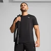 Puma Marškinėliai Vyrams Tad Essential Poly Textur Juodas 527155 01