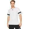 Puma Futbolo Marškinėliai Vyrams TeamRise Jersey Baltas 704932 04
