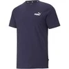 Puma Medvilniniai Marškinėliai Vyrams ESS Small Logo Tee Mėlyna 586668 06