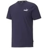 Puma Medvilniniai Marškinėliai Vyrams ESS Small Logo Tee Mėlyna 586668 06