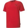 Puma Medvilniniai Marškinėliai Vyrams ESS Small Logo Tee Raudona 586668 47