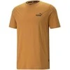 Puma Medvilniniai Marškinėliai Vyrams Ess Small Logo Tee Brown 586669 27