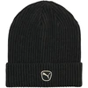 Puma Megzta Kepurė Unisex Cat Patch Mid Crown Beanie Juodas 027356 01