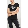 Puma Palaidinė Athletics Tee Juodas