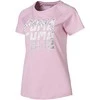 Puma Palaidinė Font Graphic Tee Pale Rožinė 854352 21