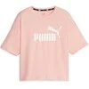 Puma Palaidinė Moterims Ess Cropped Logo Rožinė 586866 67