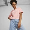 Puma Palaidinė Moterims Ess Cropped Logo Rožinė 586866 67