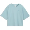 Puma Palaidinė Moterims Ess Elevated Relaxed Tee Light Mėlyna 691813 47