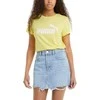 Puma Palaidinė Moterims Ess Logo Tee Geltona 586775 38